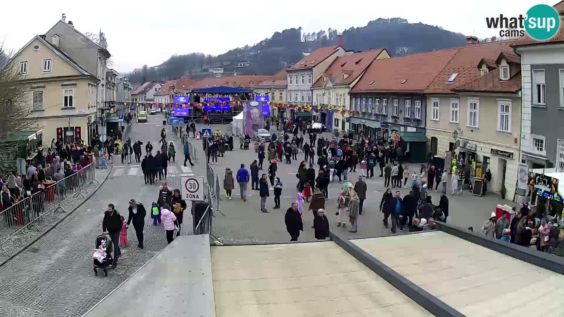 Samobor – Piazza centrale dedicata a re Tomislav