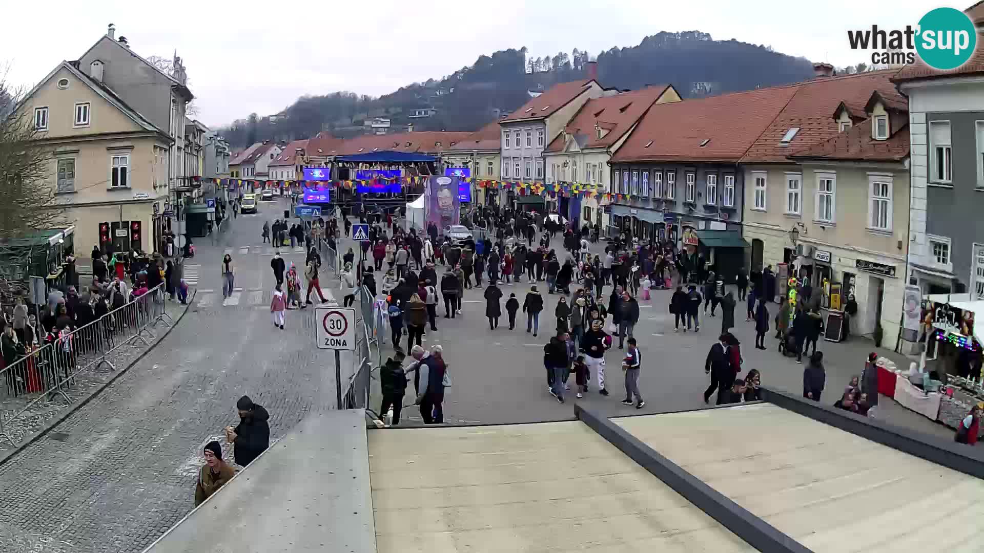 Samobor – Piazza centrale dedicata a re Tomislav