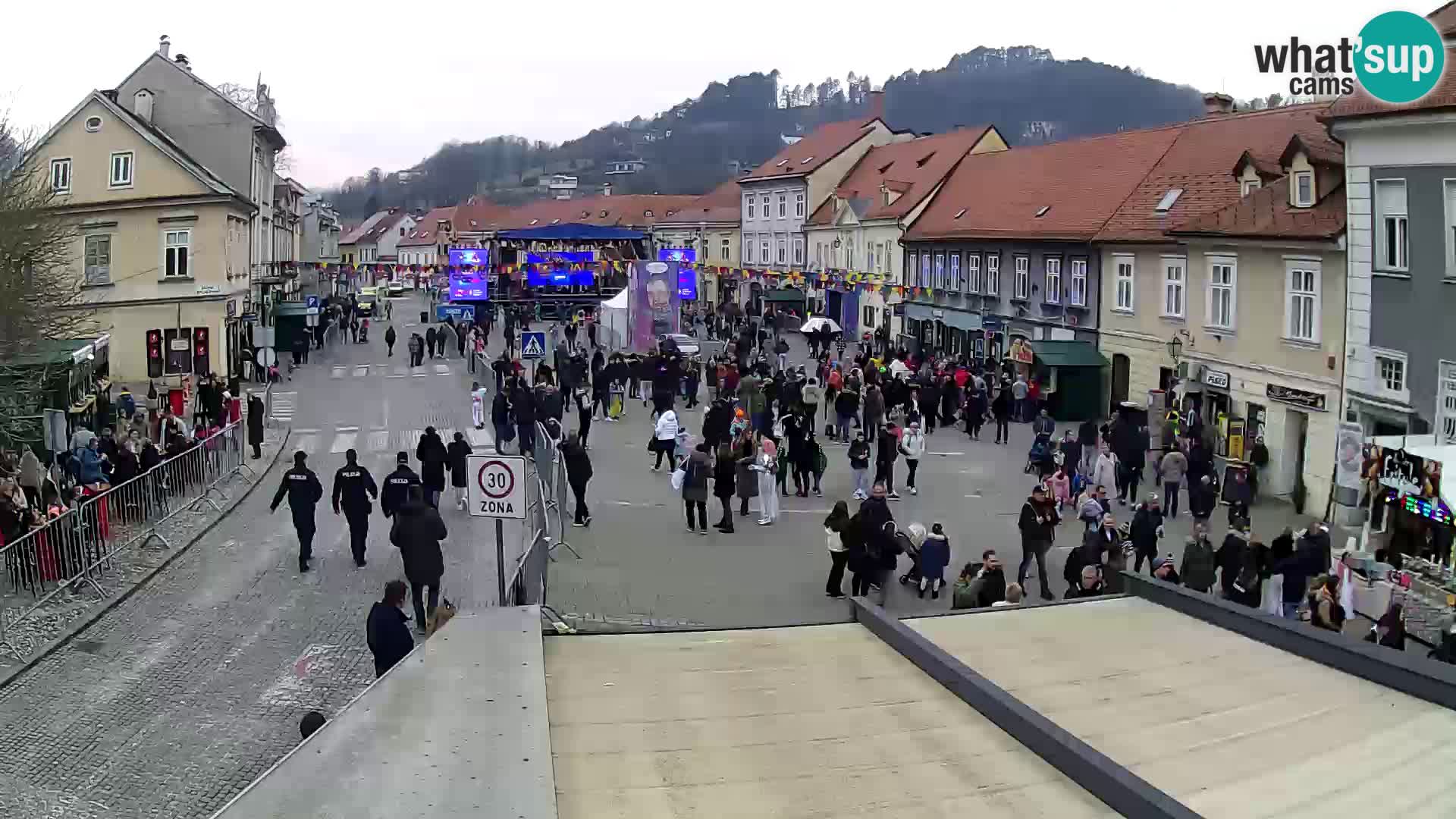 Samobor – Piazza centrale dedicata a re Tomislav