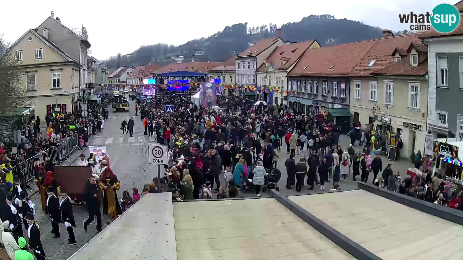 Samobor – Piazza centrale dedicata a re Tomislav