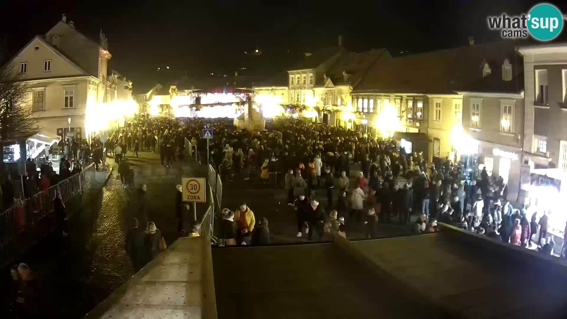 Samobor – Place centrale dédié au roi Tomislav