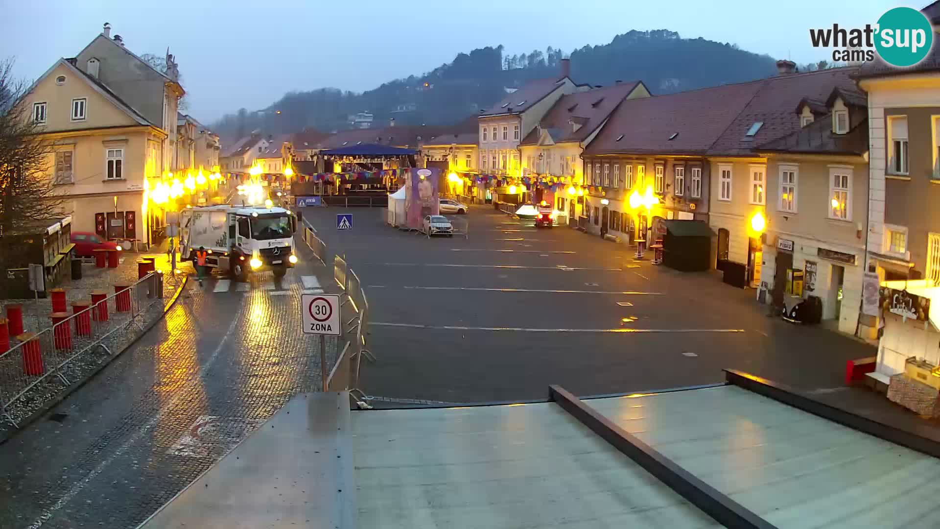 Samobor – Zentralen Platz von König Tomislav gewidmet