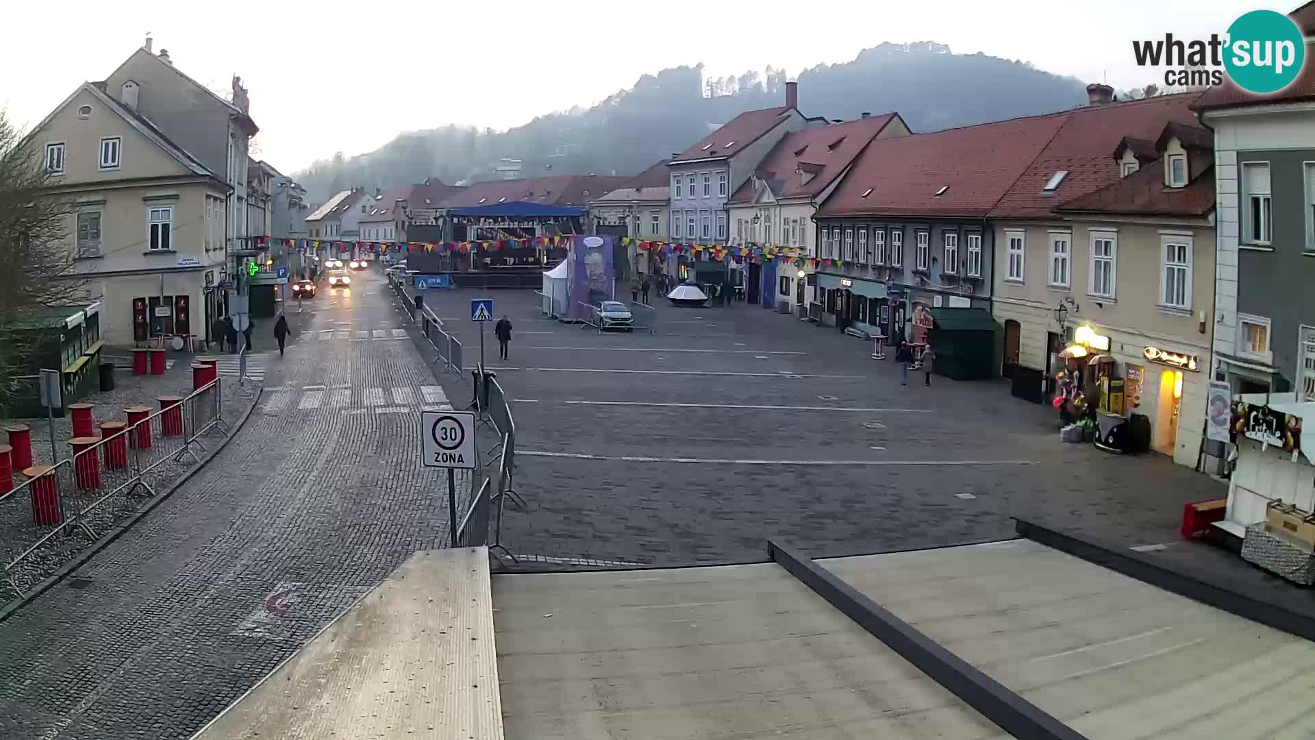 Samobor – Plaza central dedicado al rey Tomislav