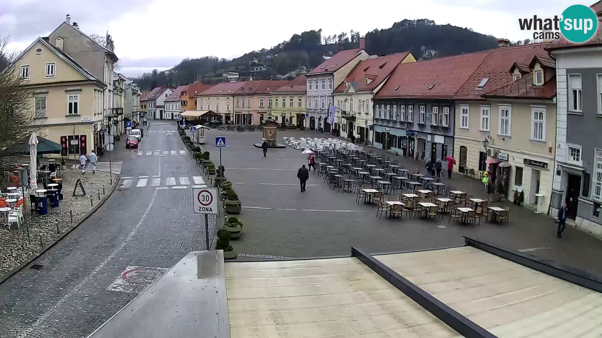 Samobor – Zentralen Platz von König Tomislav gewidmet