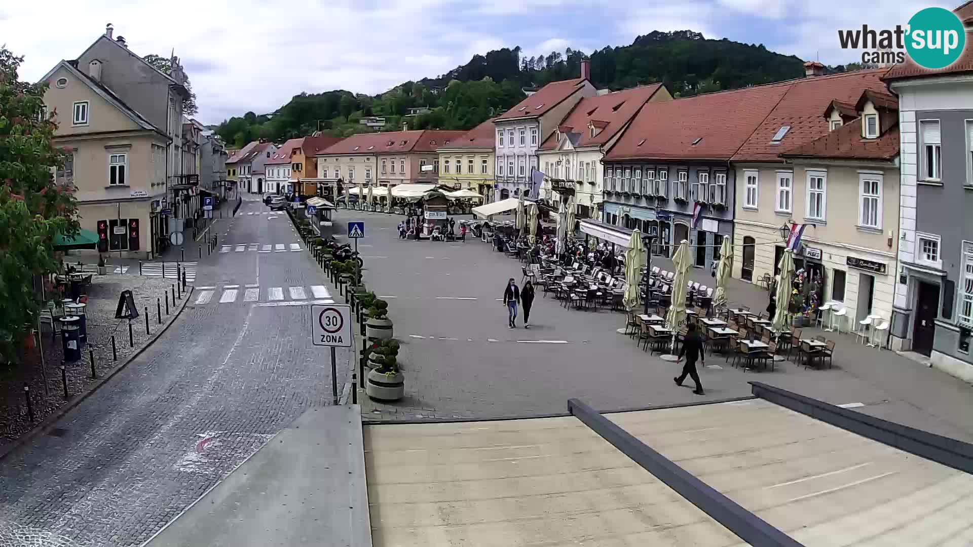 Samobor – Plaza central dedicado al rey Tomislav