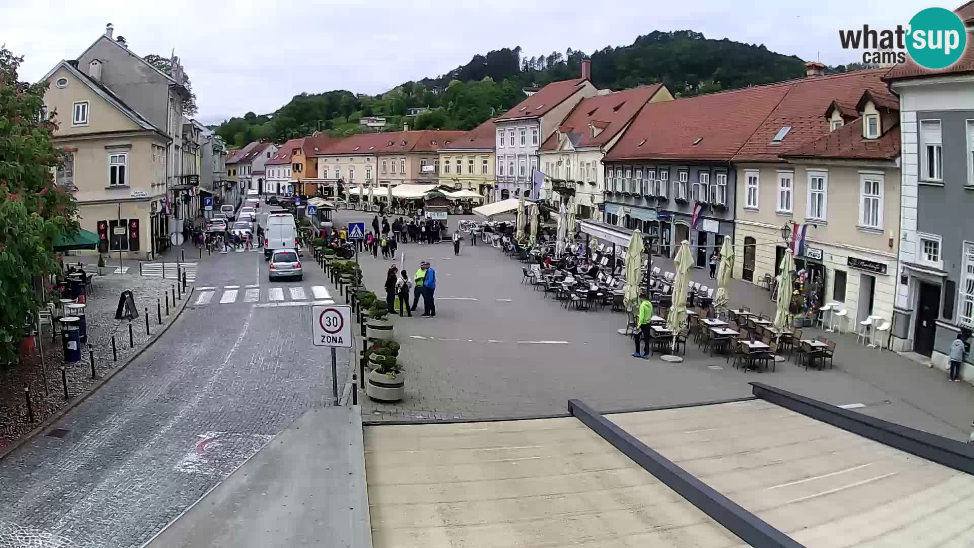 Samobor – Plaza central dedicado al rey Tomislav