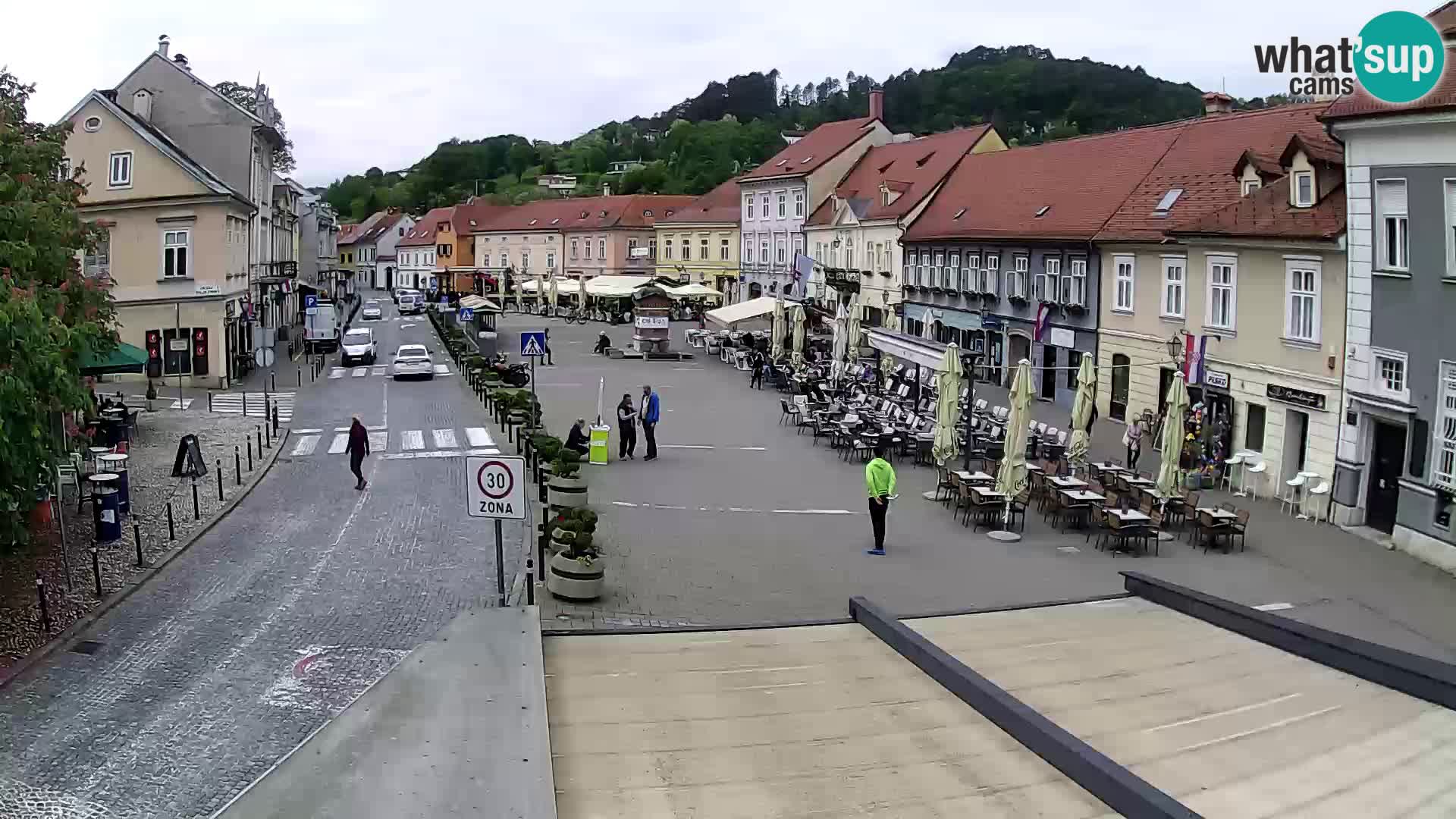 Samobor – Plaza central dedicado al rey Tomislav