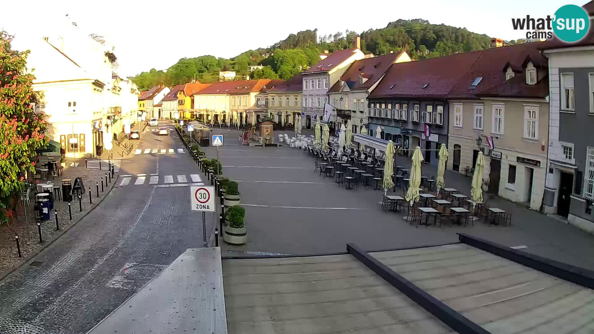 Samobor – Zentralen Platz von König Tomislav gewidmet