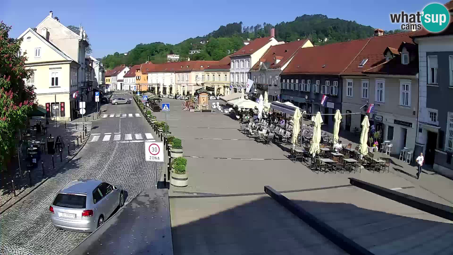 Samobor – Piazza centrale dedicata a re Tomislav