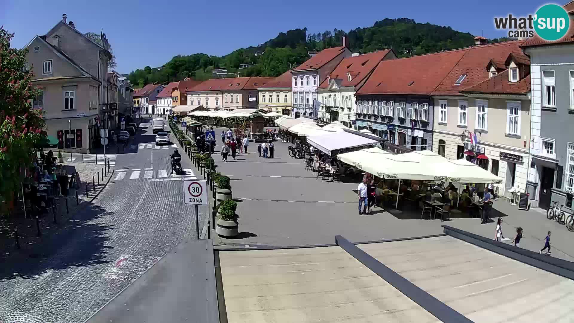 Samobor – Main square dedicated to King Tomislav