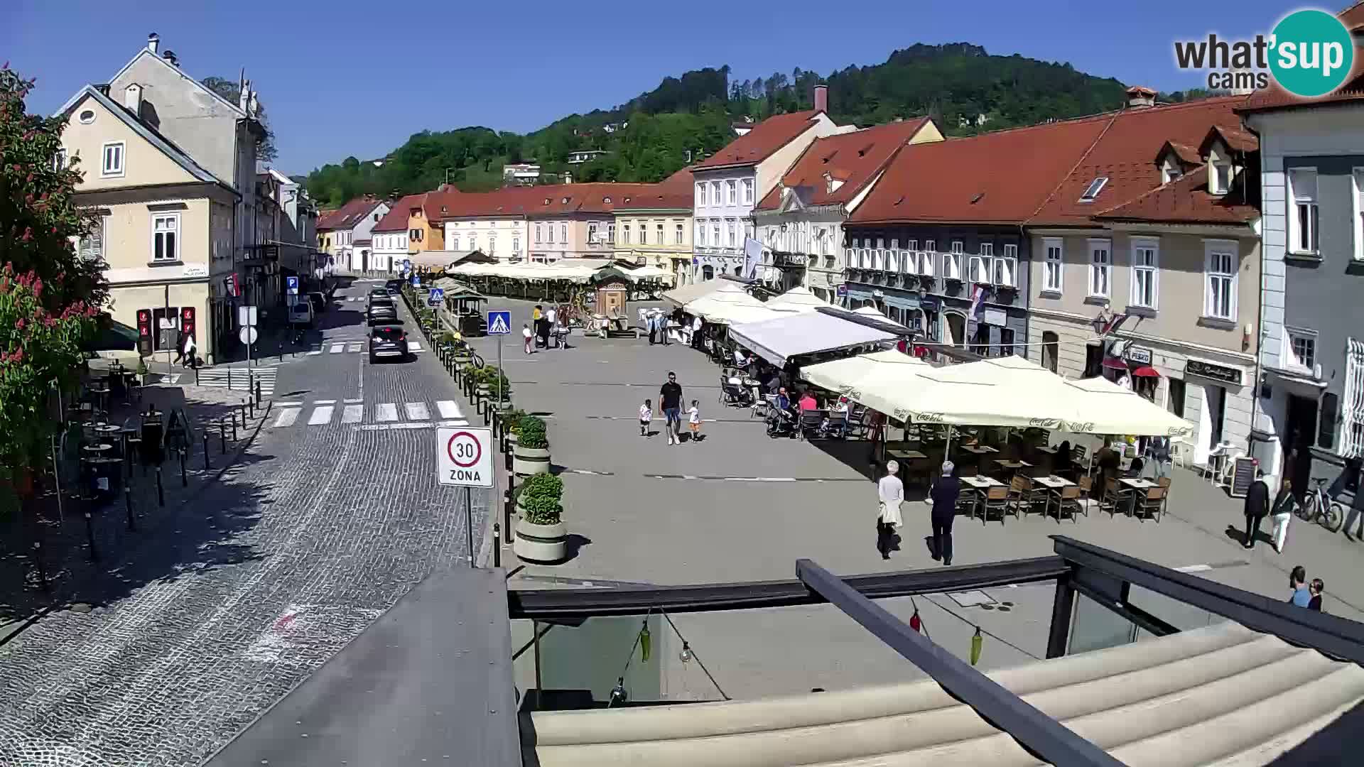 Samobor – Plaza central dedicado al rey Tomislav