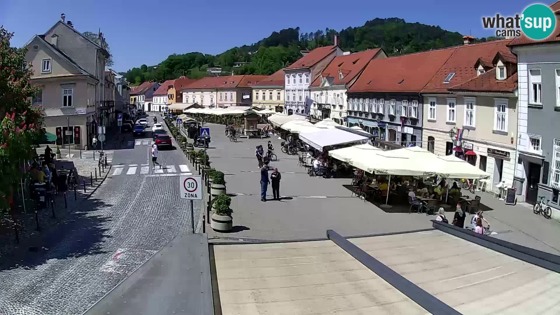 Samobor – Zentralen Platz von König Tomislav gewidmet