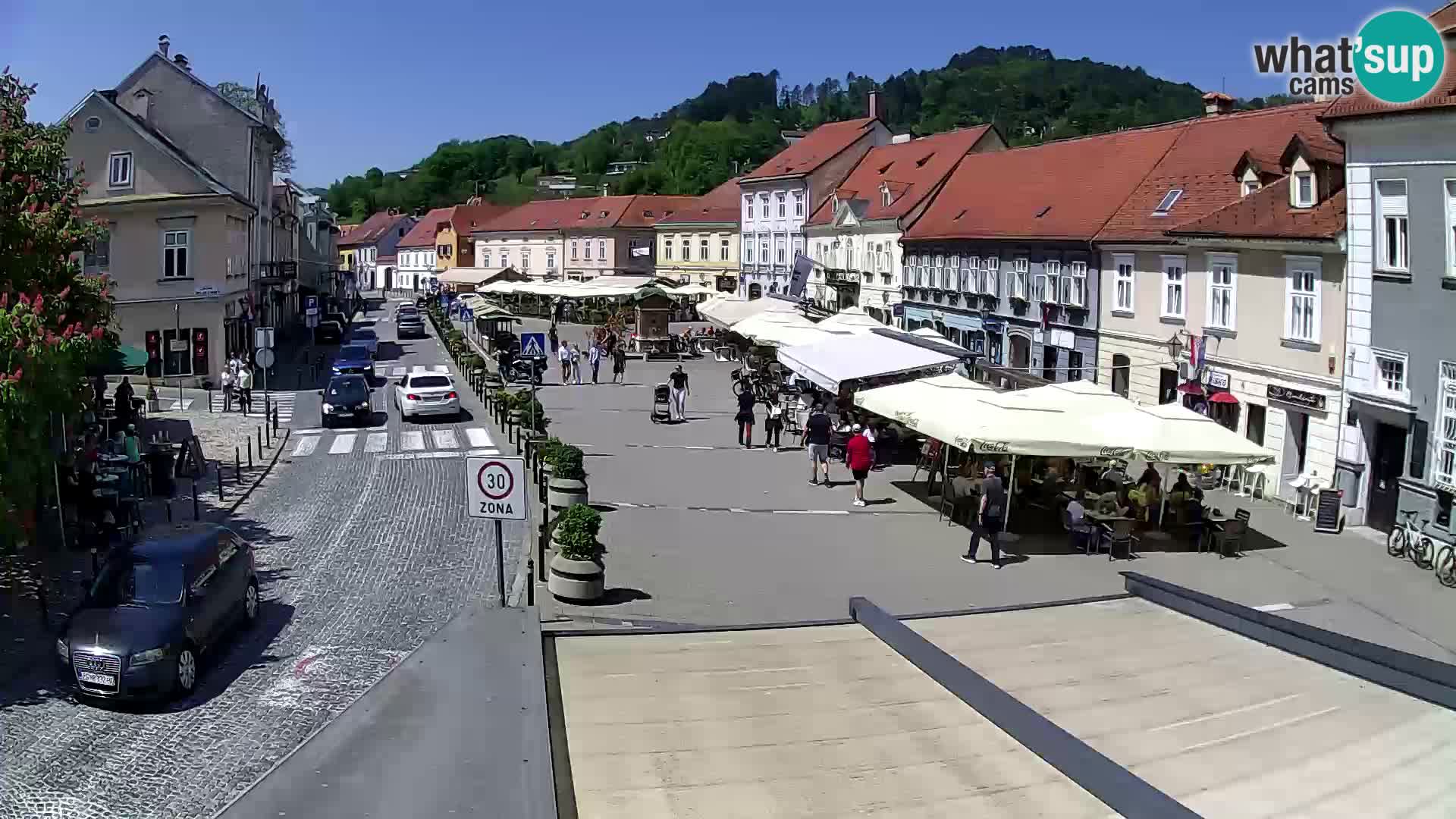 Samobor – Piazza centrale dedicata a re Tomislav