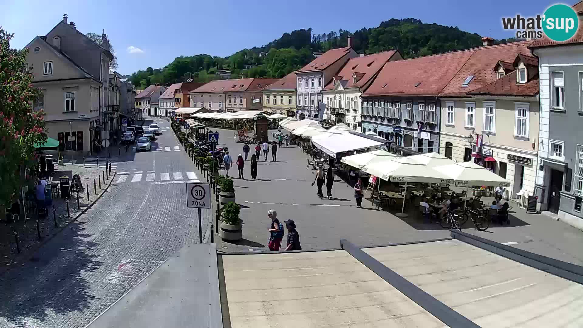 Samobor – Plaza central dedicado al rey Tomislav