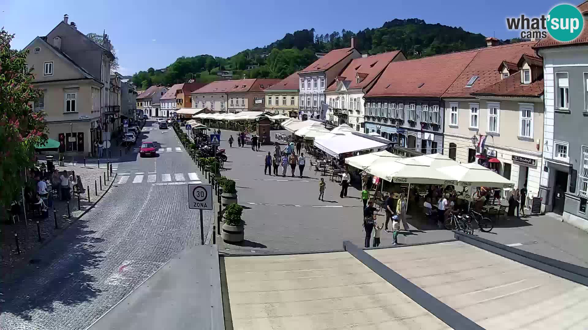 Samobor – Piazza centrale dedicata a re Tomislav