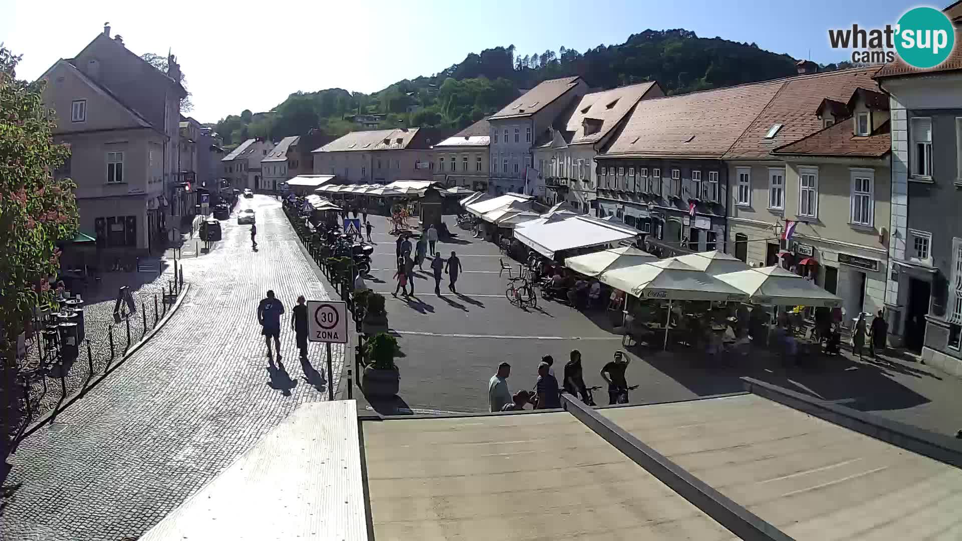 Samobor – Piazza centrale dedicata a re Tomislav