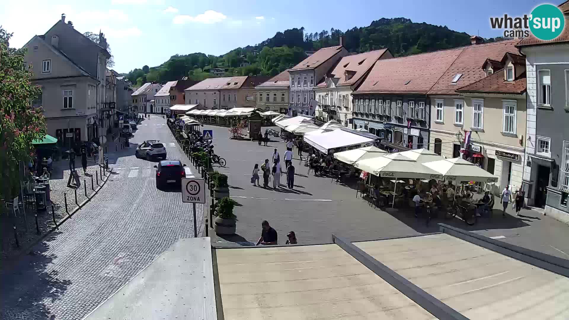 Samobor – Plaza central dedicado al rey Tomislav