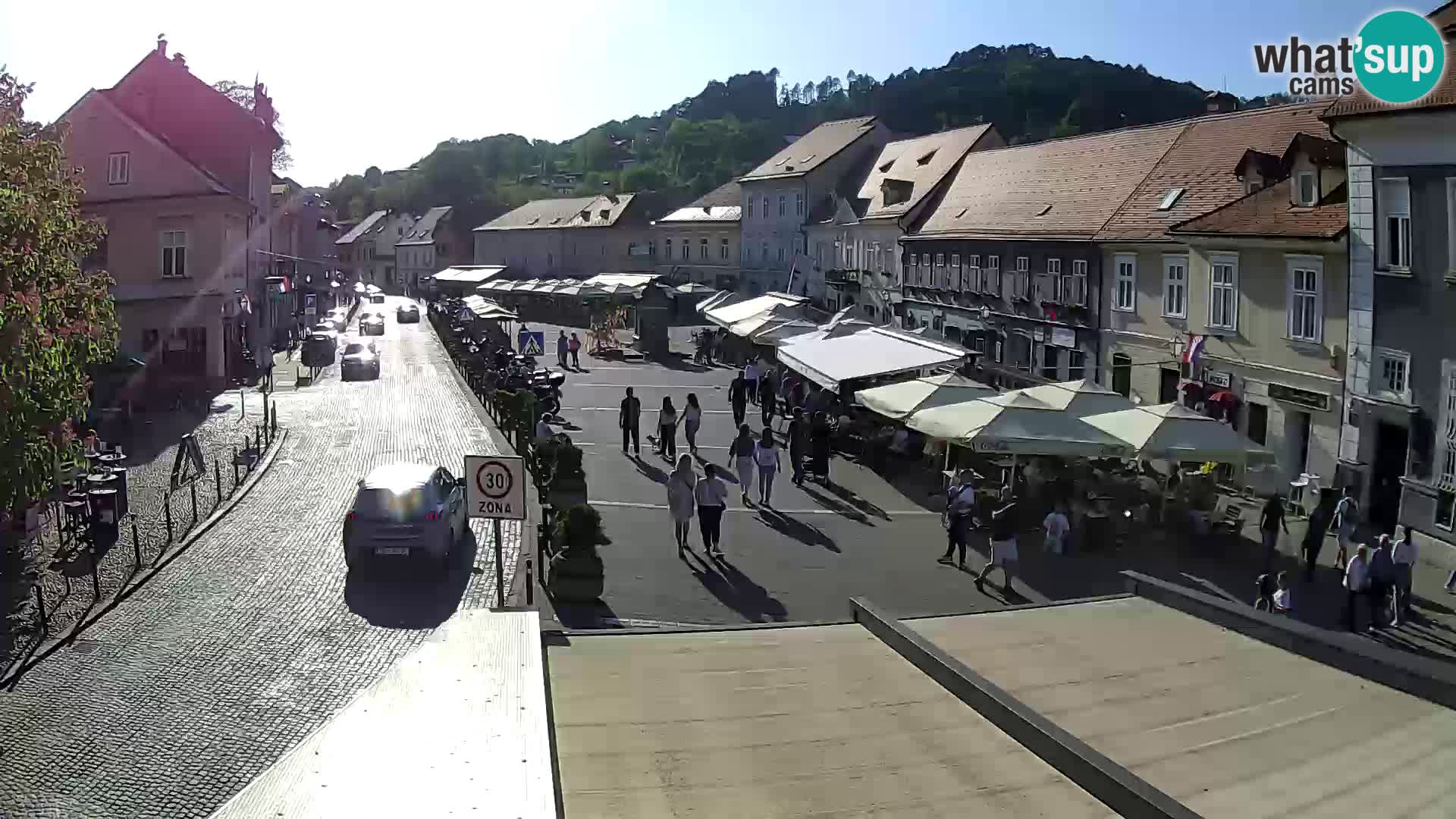 Samobor – Piazza centrale dedicata a re Tomislav