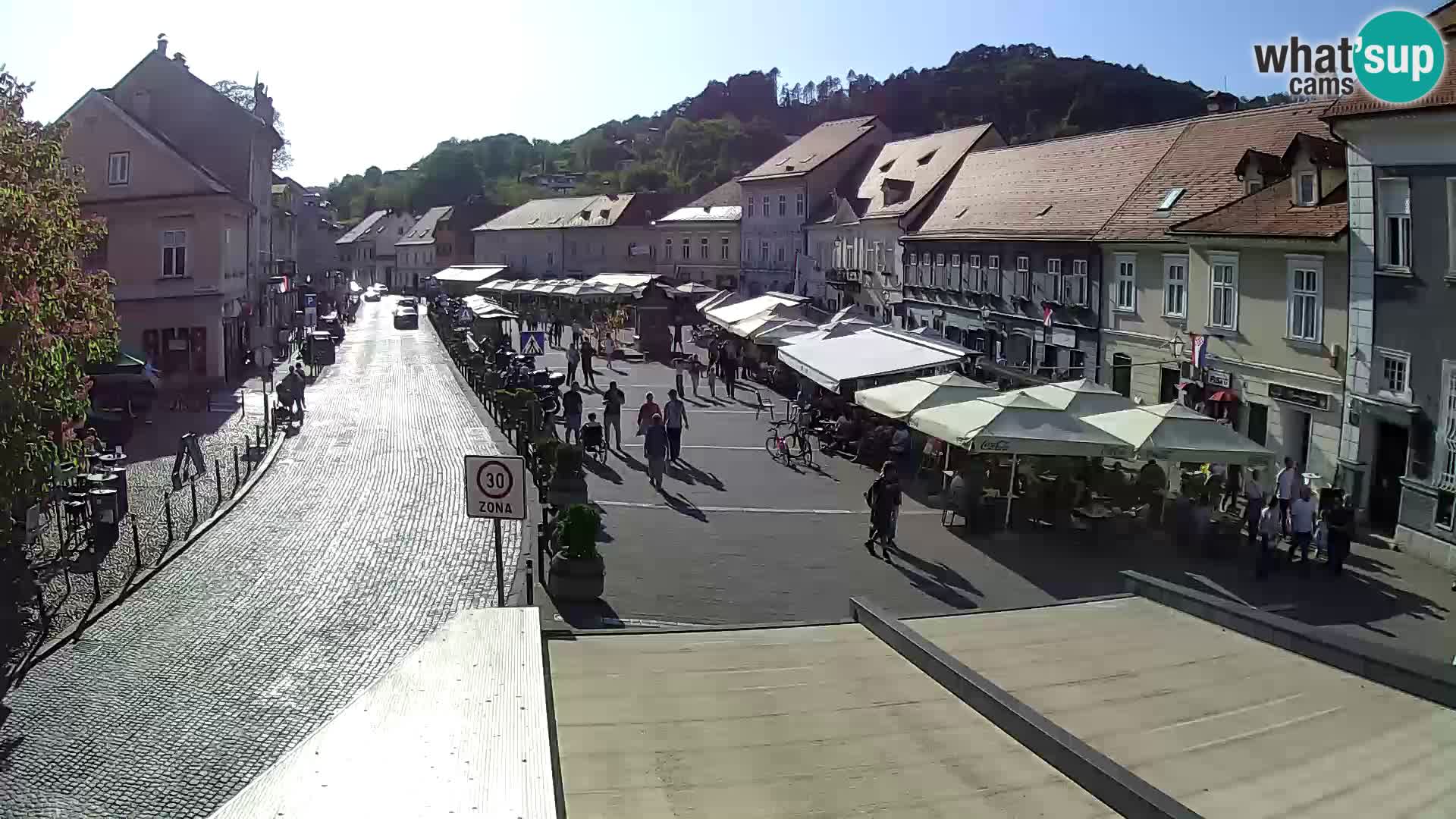 Samobor – Piazza centrale dedicata a re Tomislav