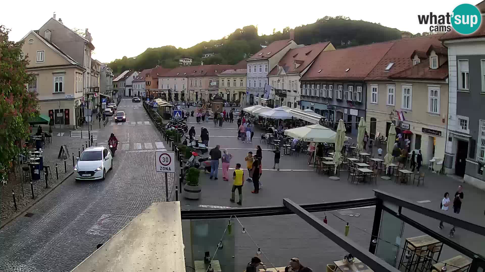 Samobor – Plaza central dedicado al rey Tomislav