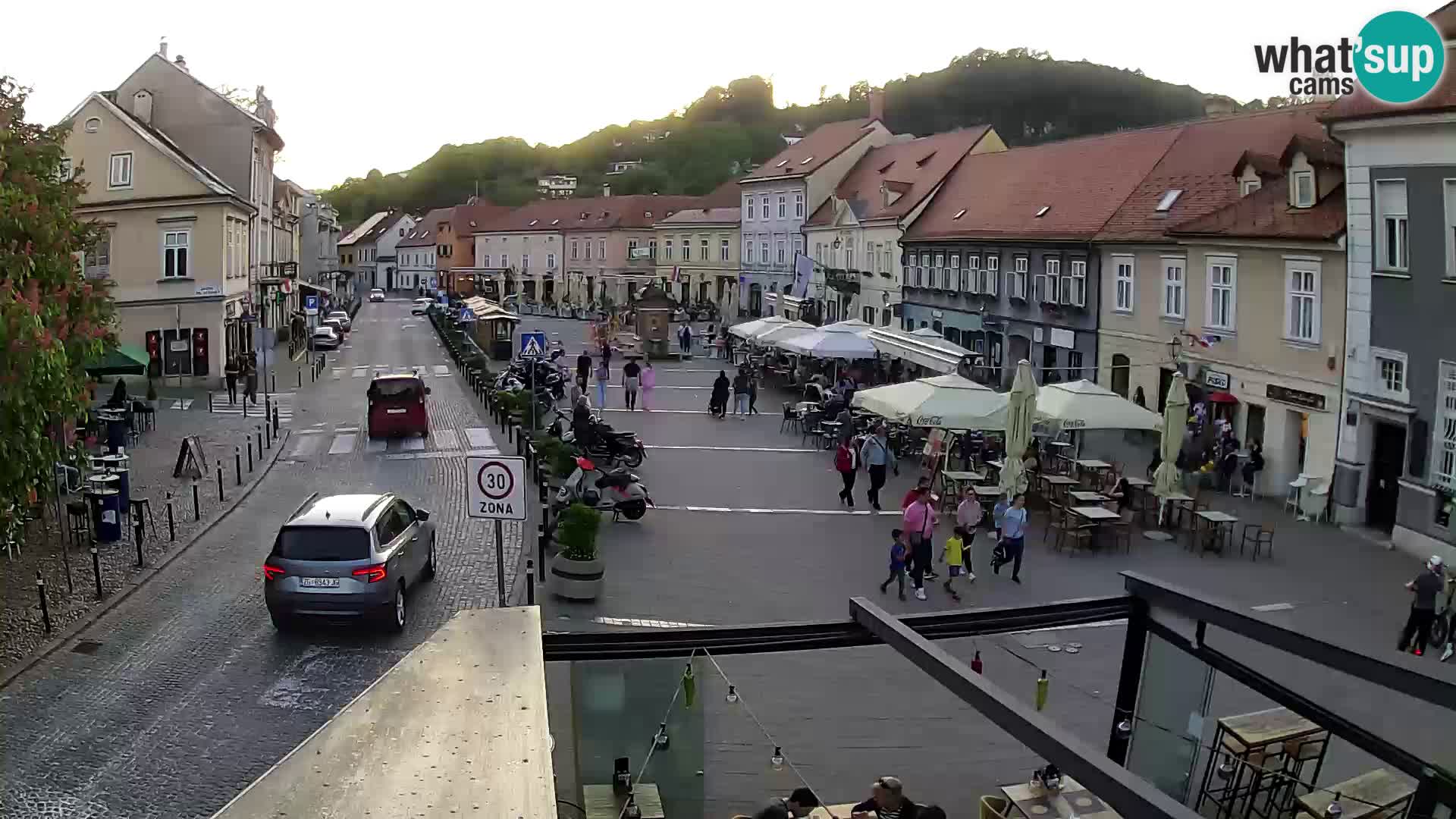 Samobor – Plaza central dedicado al rey Tomislav