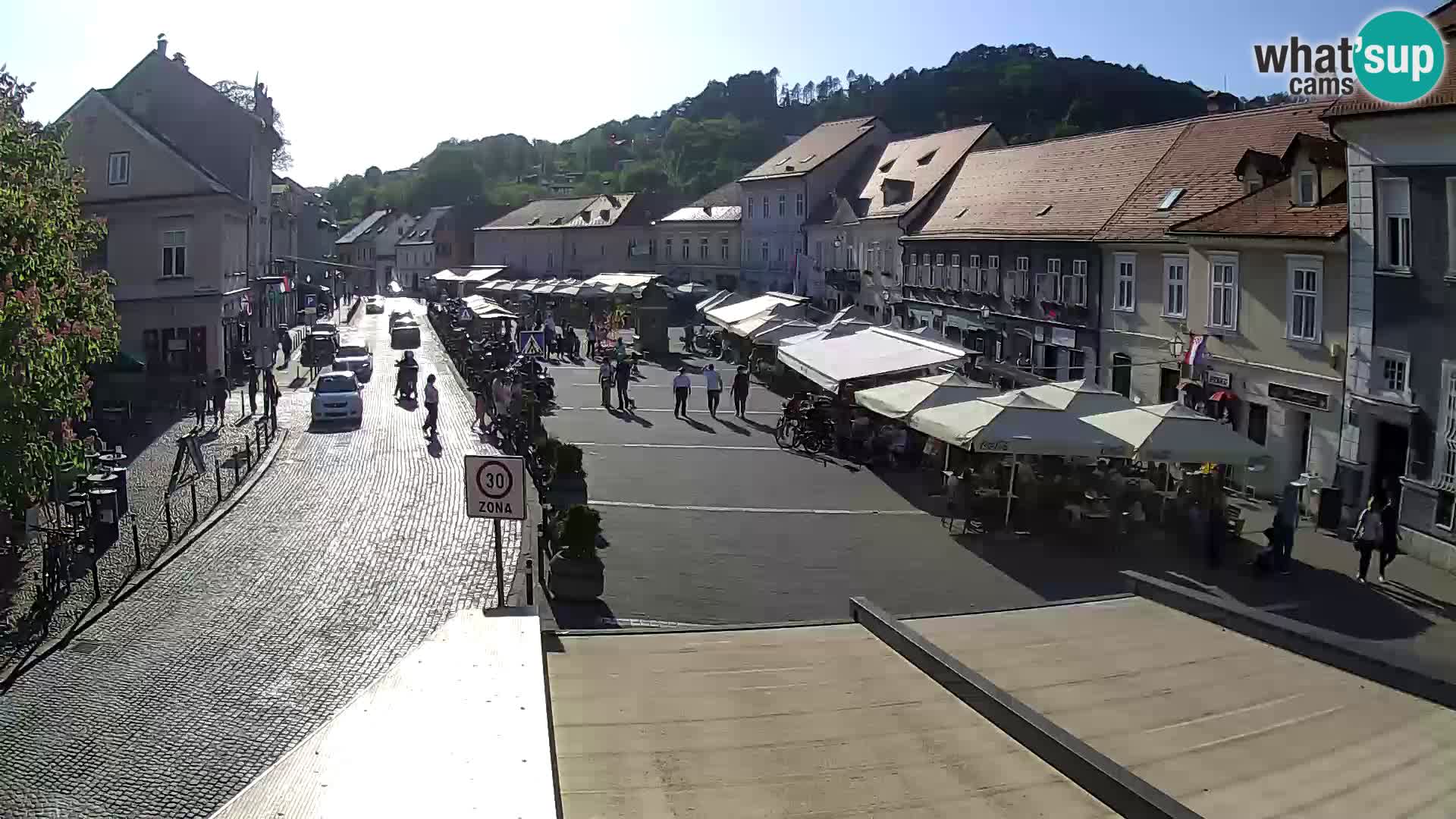 Samobor – Plaza central dedicado al rey Tomislav