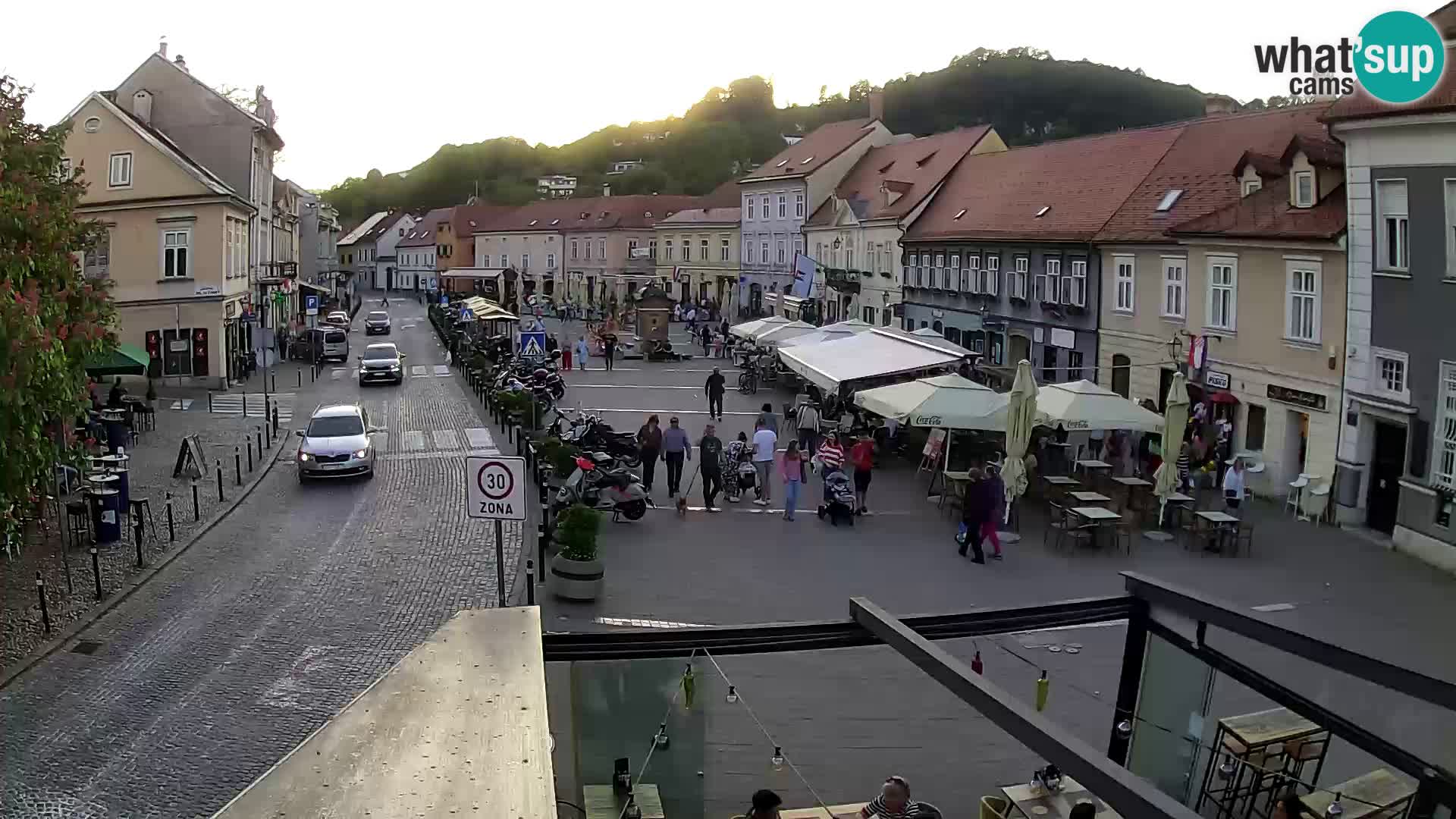 Samobor – Plaza central dedicado al rey Tomislav