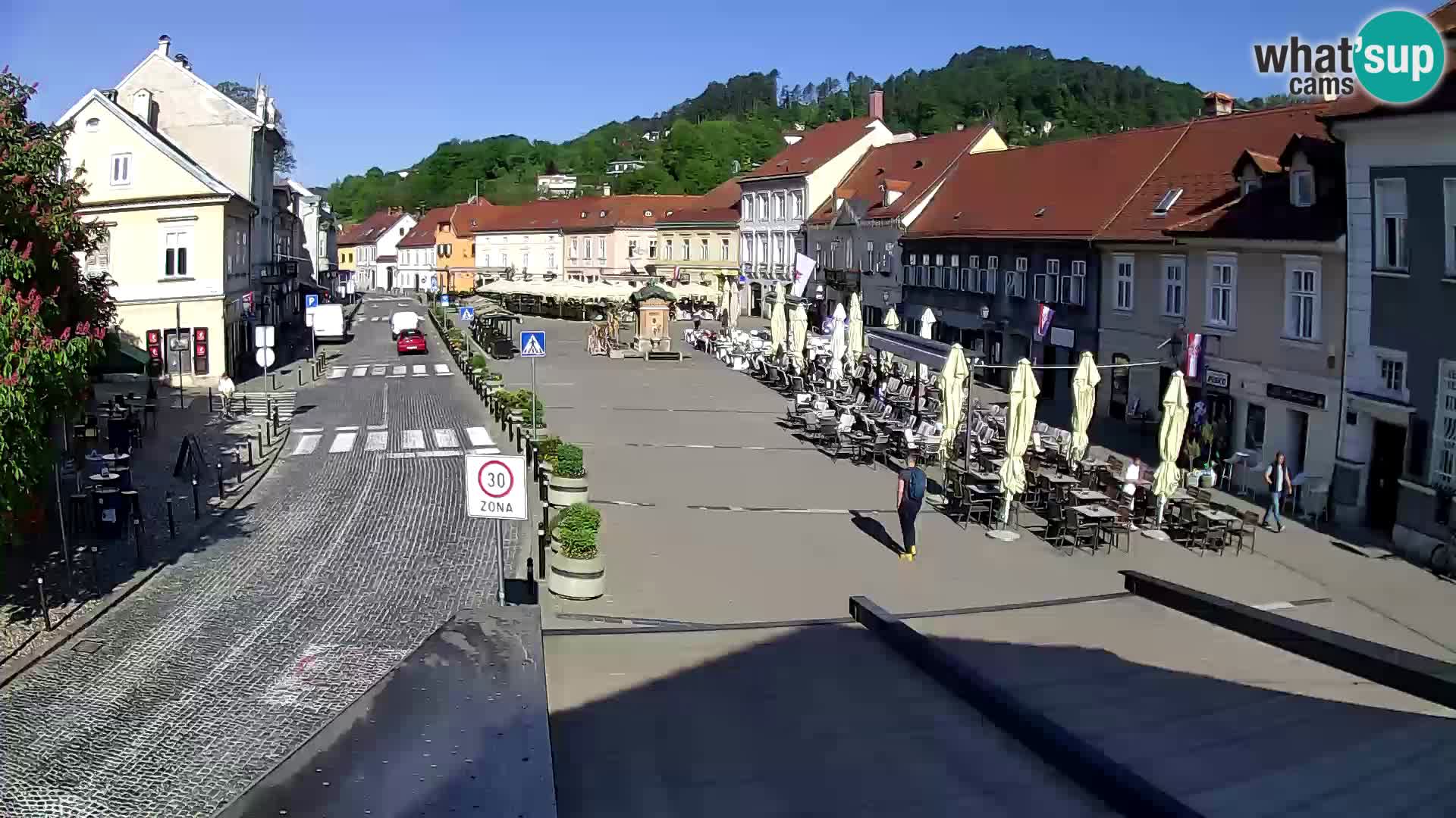 Samobor – Plaza central dedicado al rey Tomislav