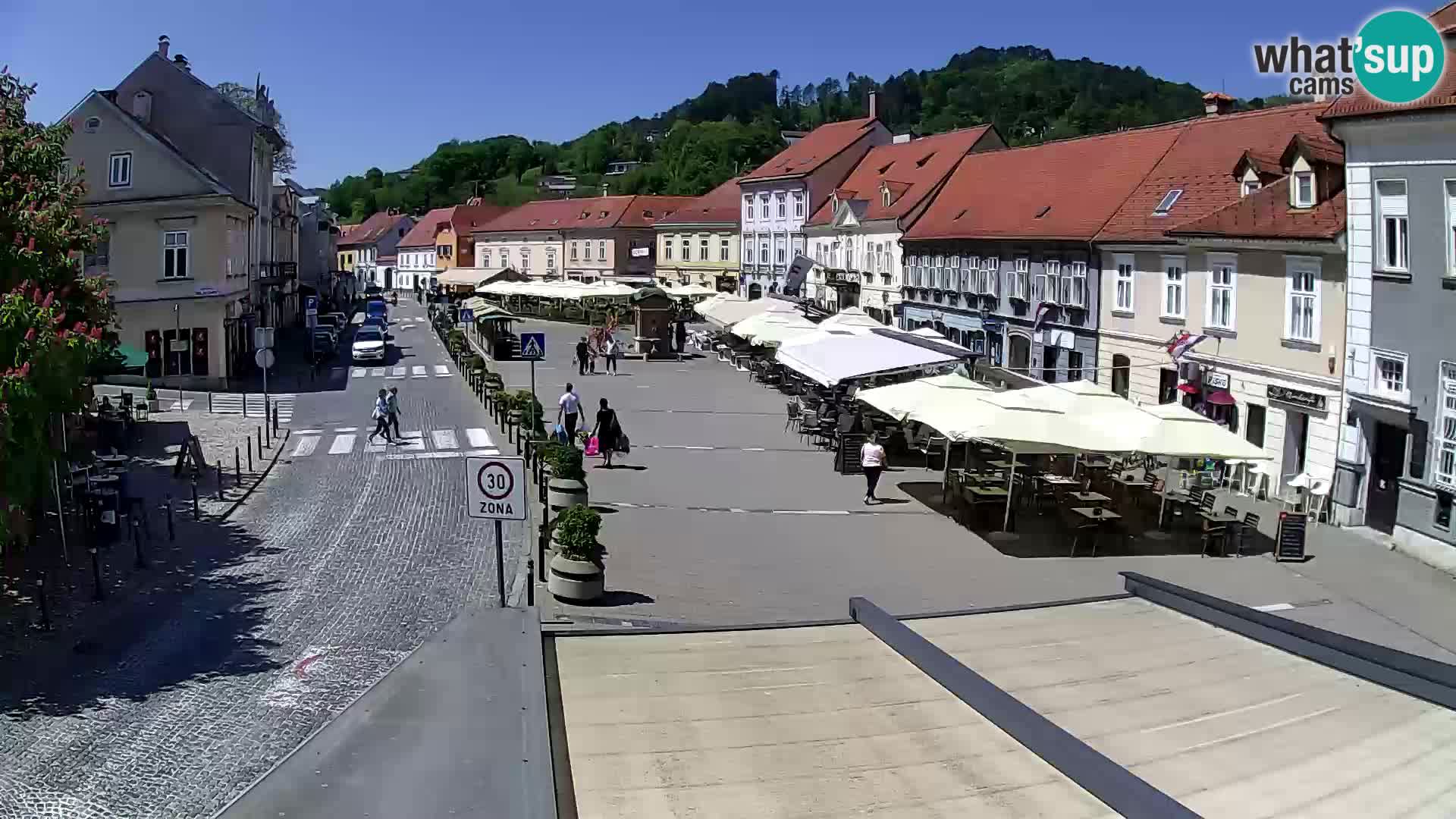 Samobor – Zentralen Platz von König Tomislav gewidmet
