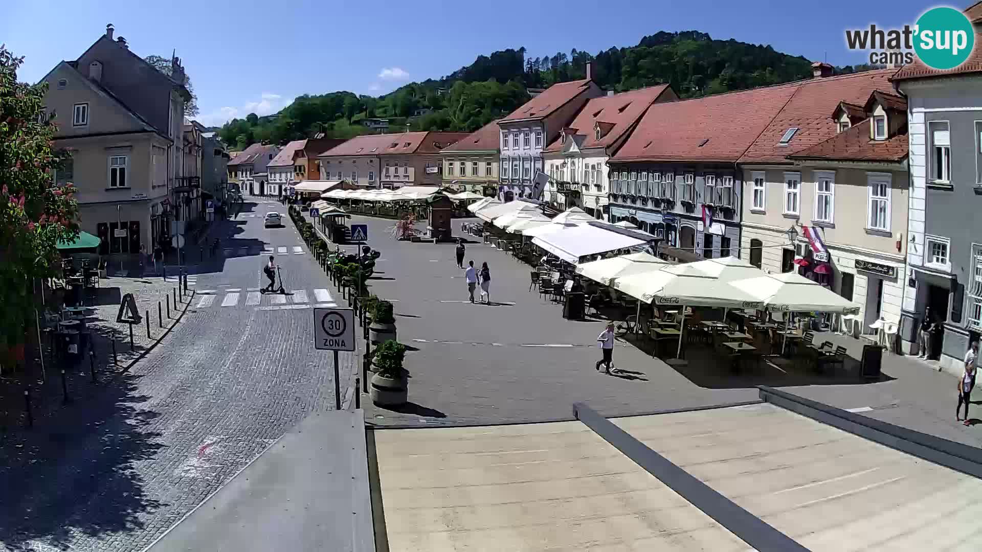 Samobor – Zentralen Platz von König Tomislav gewidmet