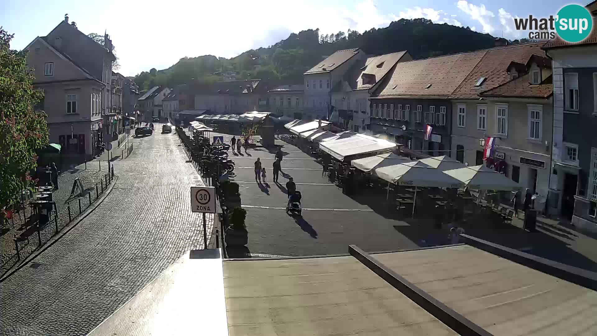 Samobor – Main square dedicated to King Tomislav