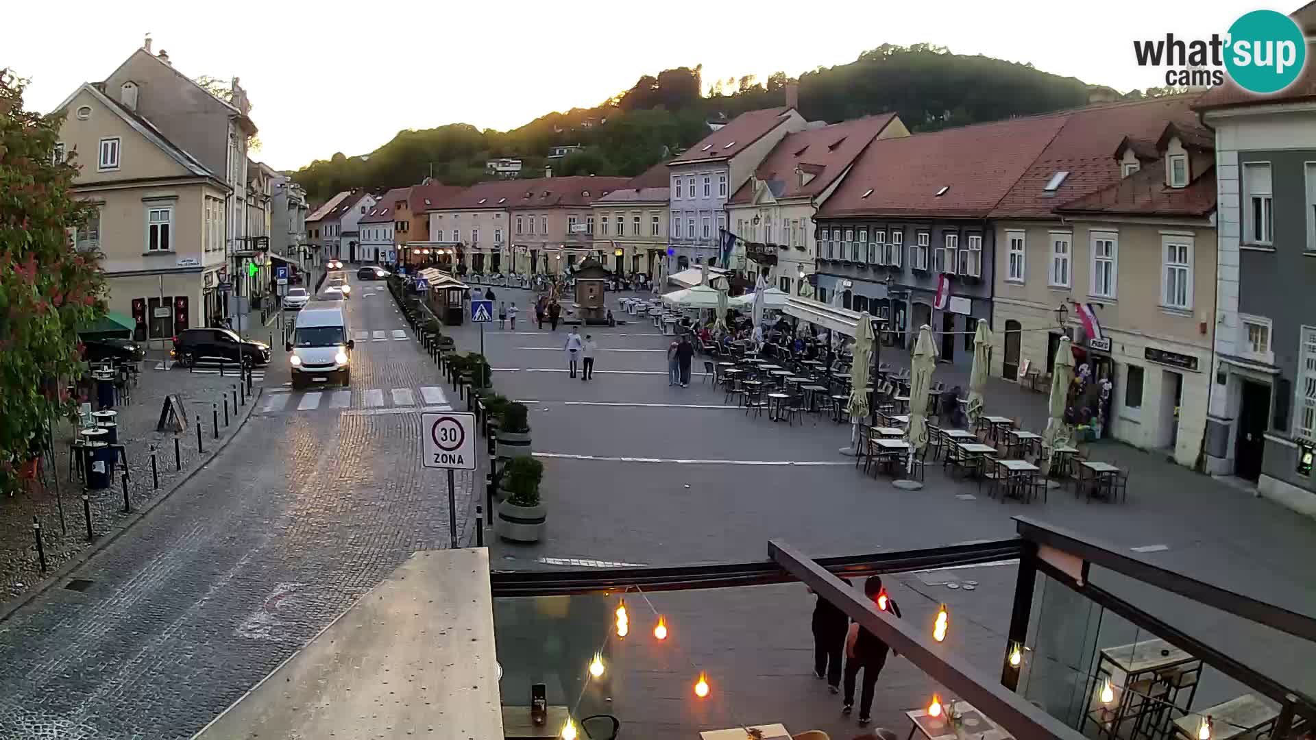 Samobor – Plaza central dedicado al rey Tomislav