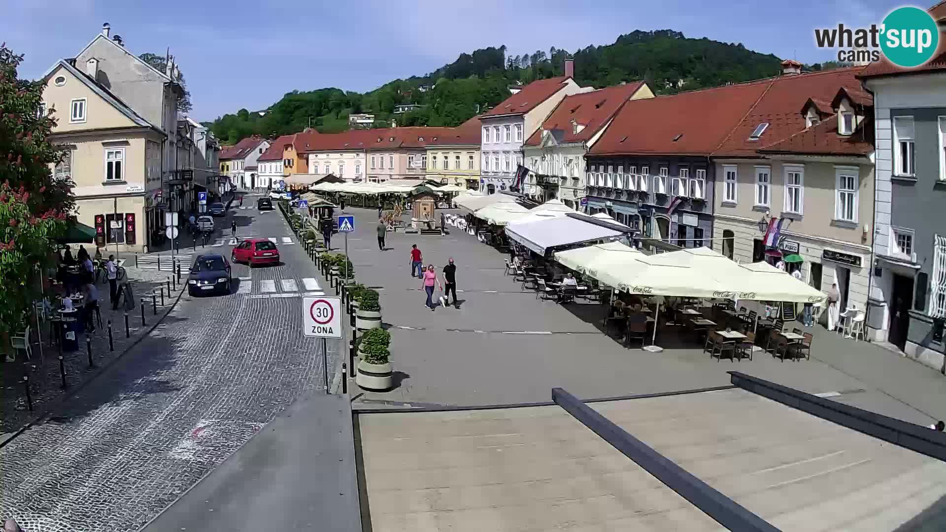 Samobor – Plaza central dedicado al rey Tomislav