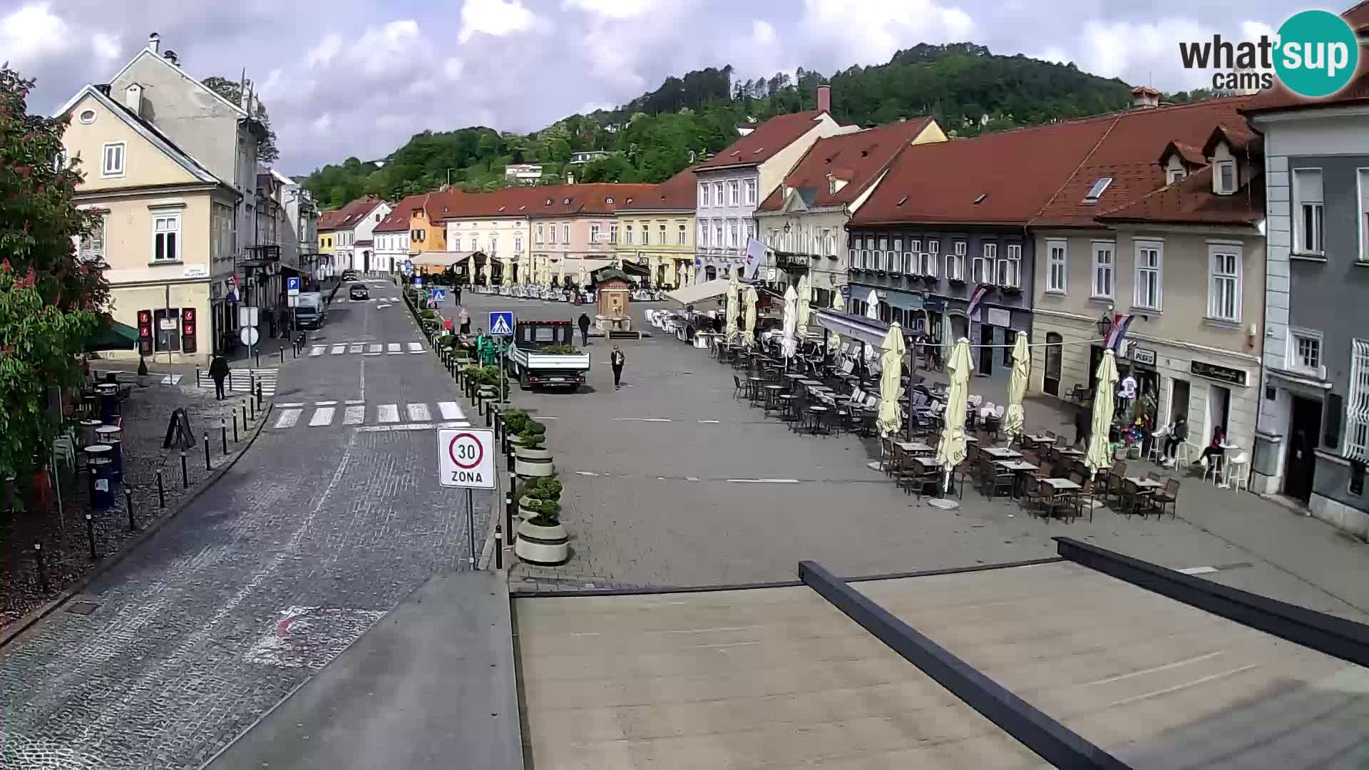 Samobor – Zentralen Platz von König Tomislav gewidmet