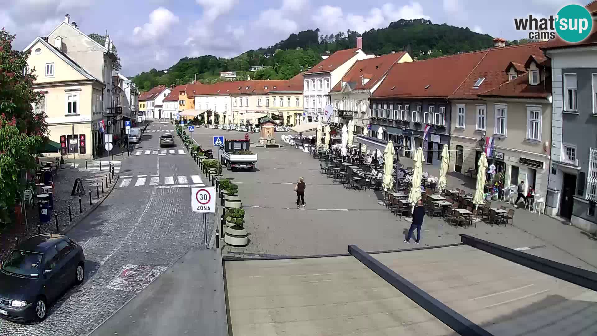 Samobor – Plaza central dedicado al rey Tomislav