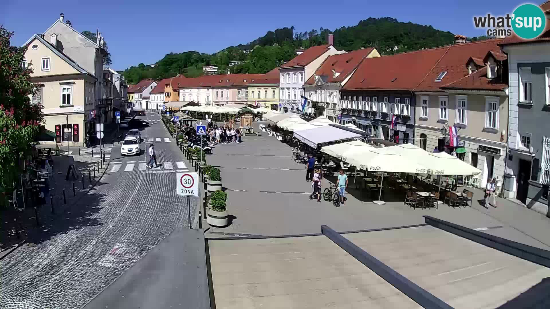 Samobor – Zentralen Platz von König Tomislav gewidmet