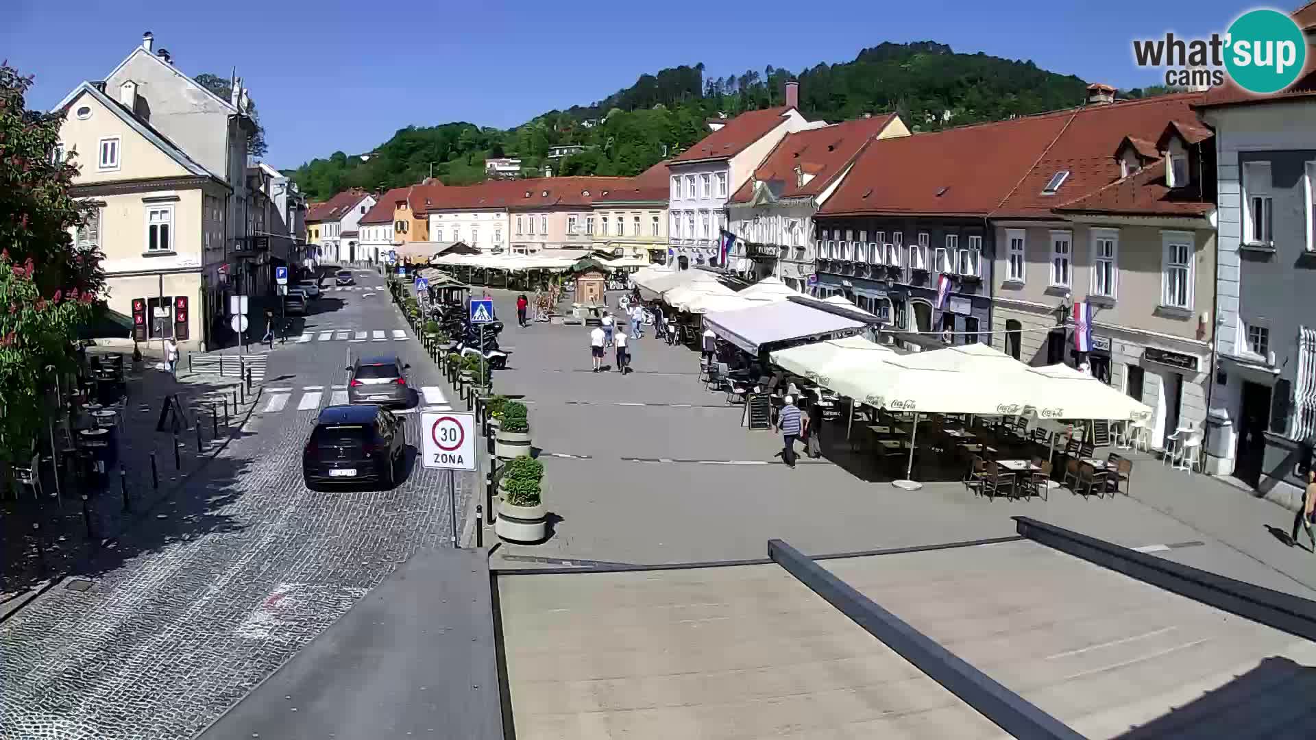 Samobor – Main square dedicated to King Tomislav