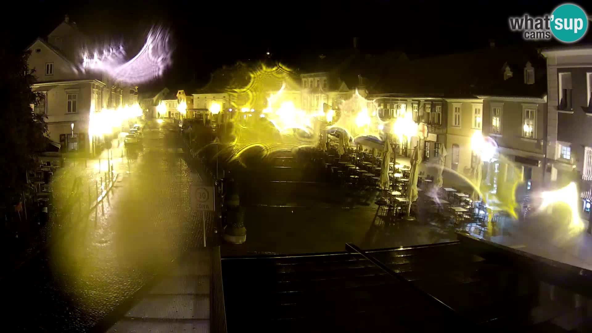 Samobor – Place centrale dédié au roi Tomislav