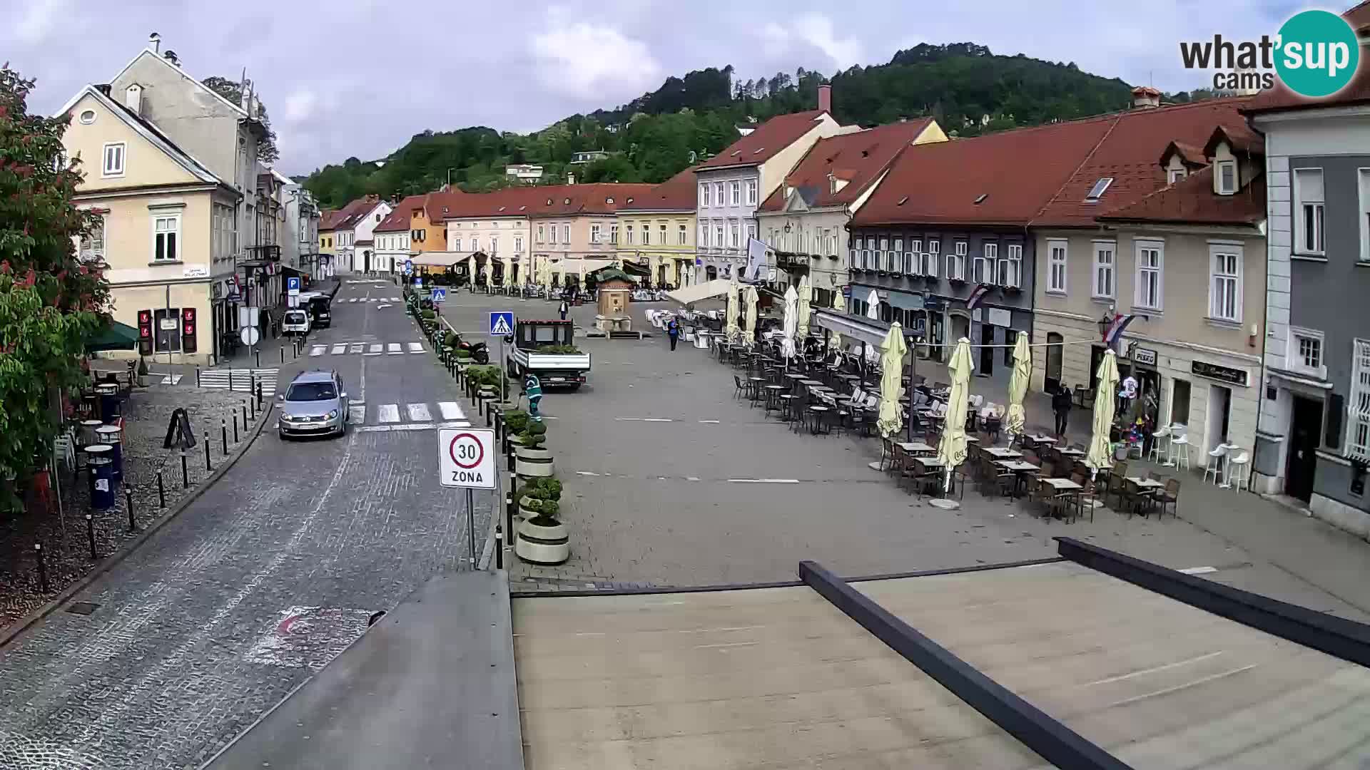 Samobor – Zentralen Platz von König Tomislav gewidmet