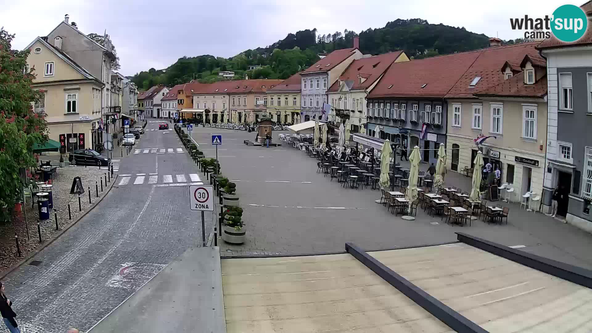 Samobor – Piazza centrale dedicata a re Tomislav
