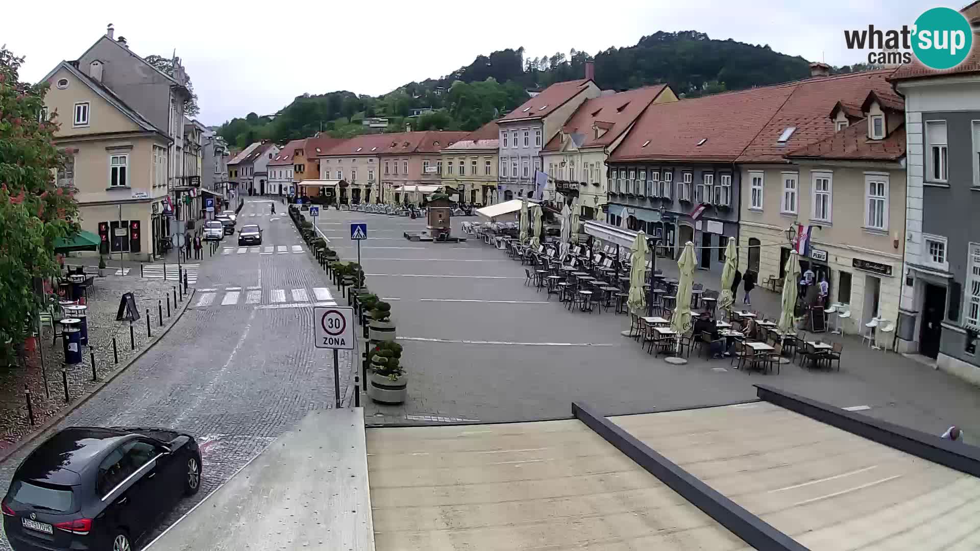 Samobor – Piazza centrale dedicata a re Tomislav