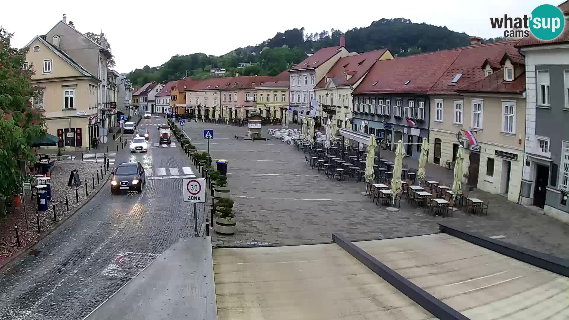 Samobor – Piazza centrale dedicata a re Tomislav