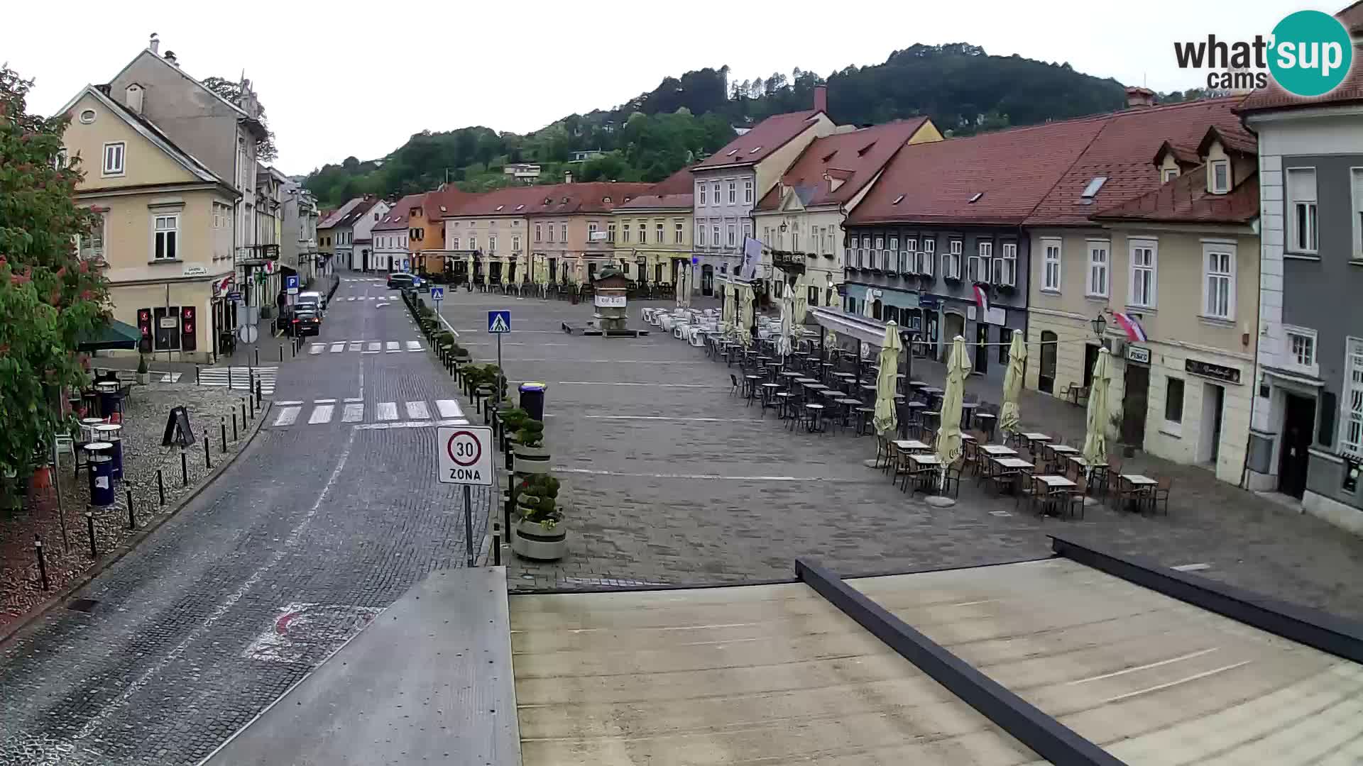 Samobor – Zentralen Platz von König Tomislav gewidmet