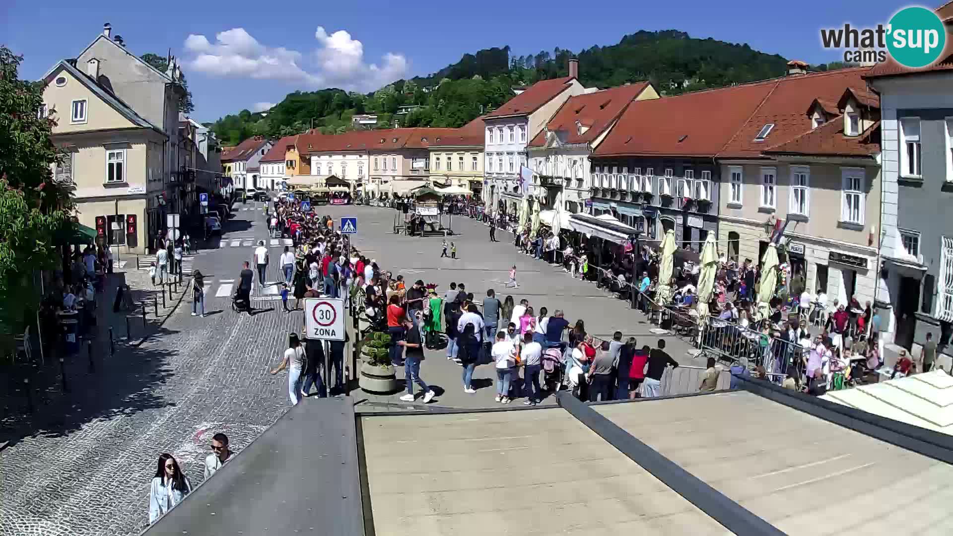 Samobor – Main square dedicated to King Tomislav