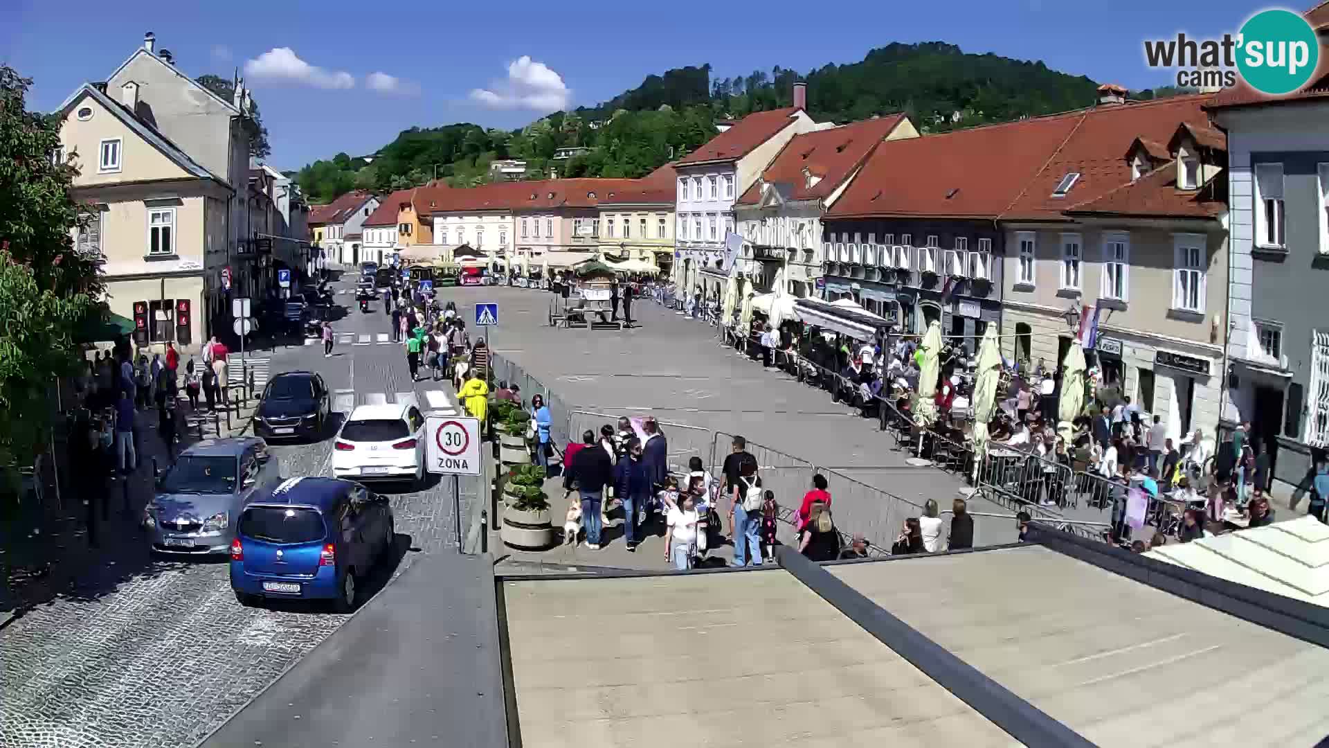 Samobor – Piazza centrale dedicata a re Tomislav