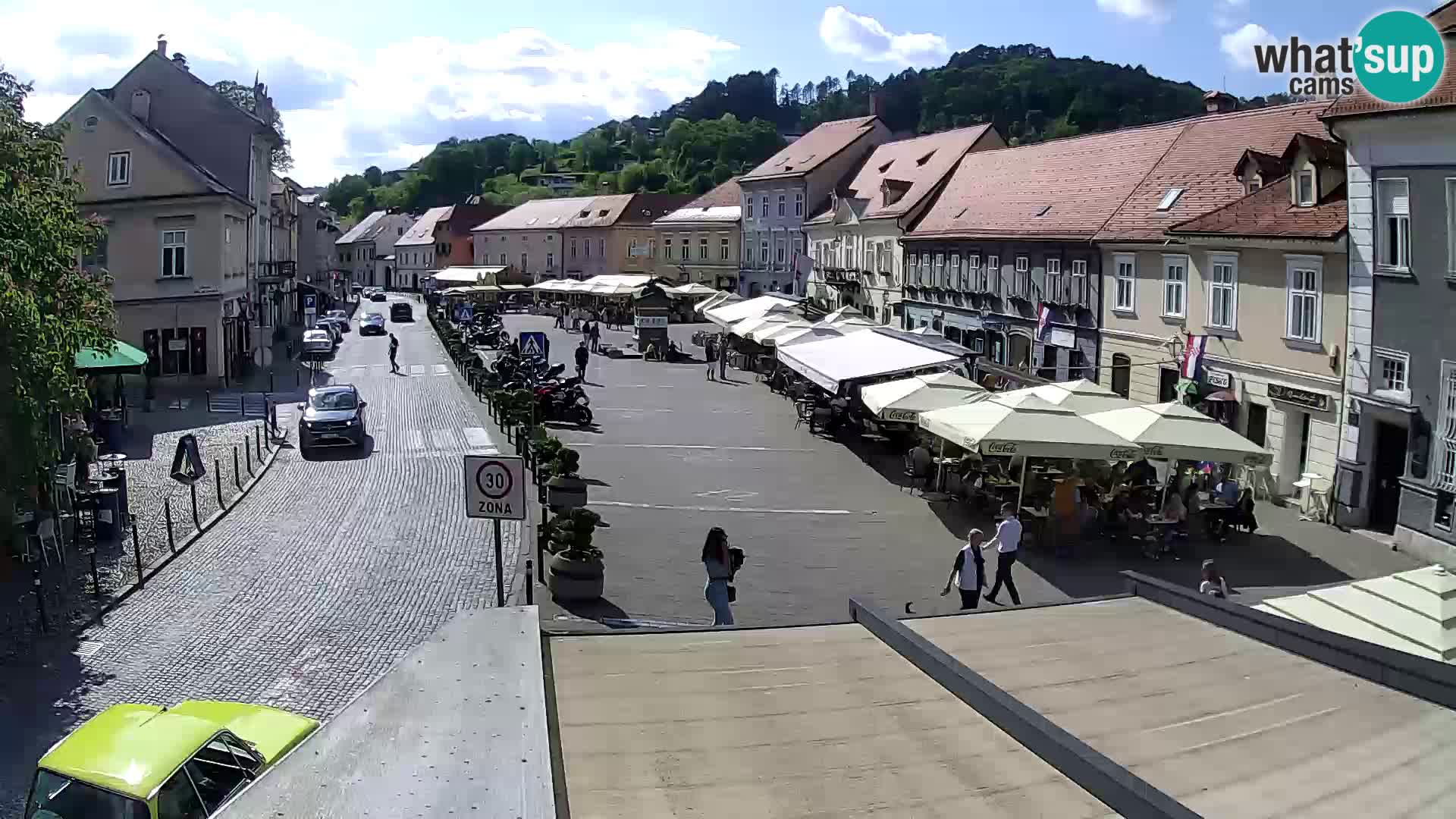 Samobor – Piazza centrale dedicata a re Tomislav