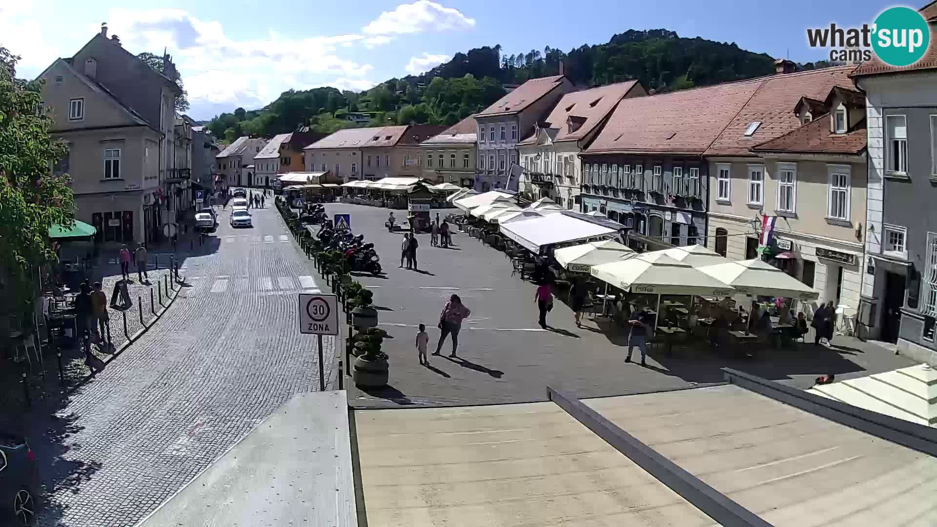 Samobor – Plaza central dedicado al rey Tomislav