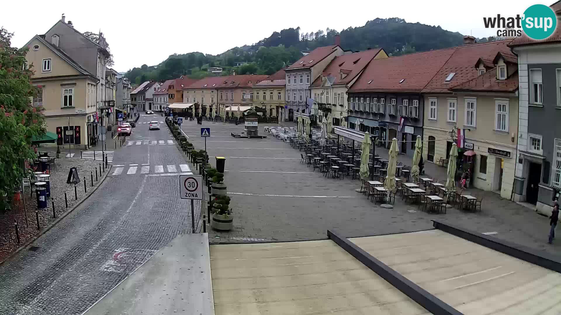 Samobor – Piazza centrale dedicata a re Tomislav
