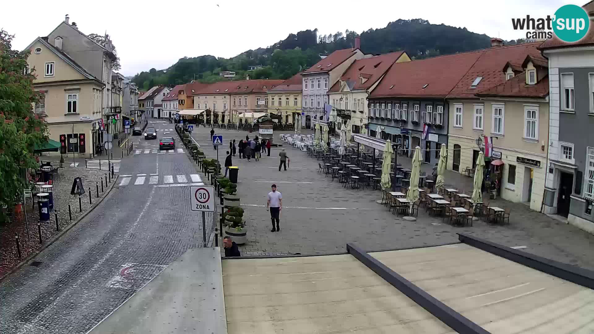 Samobor – Piazza centrale dedicata a re Tomislav