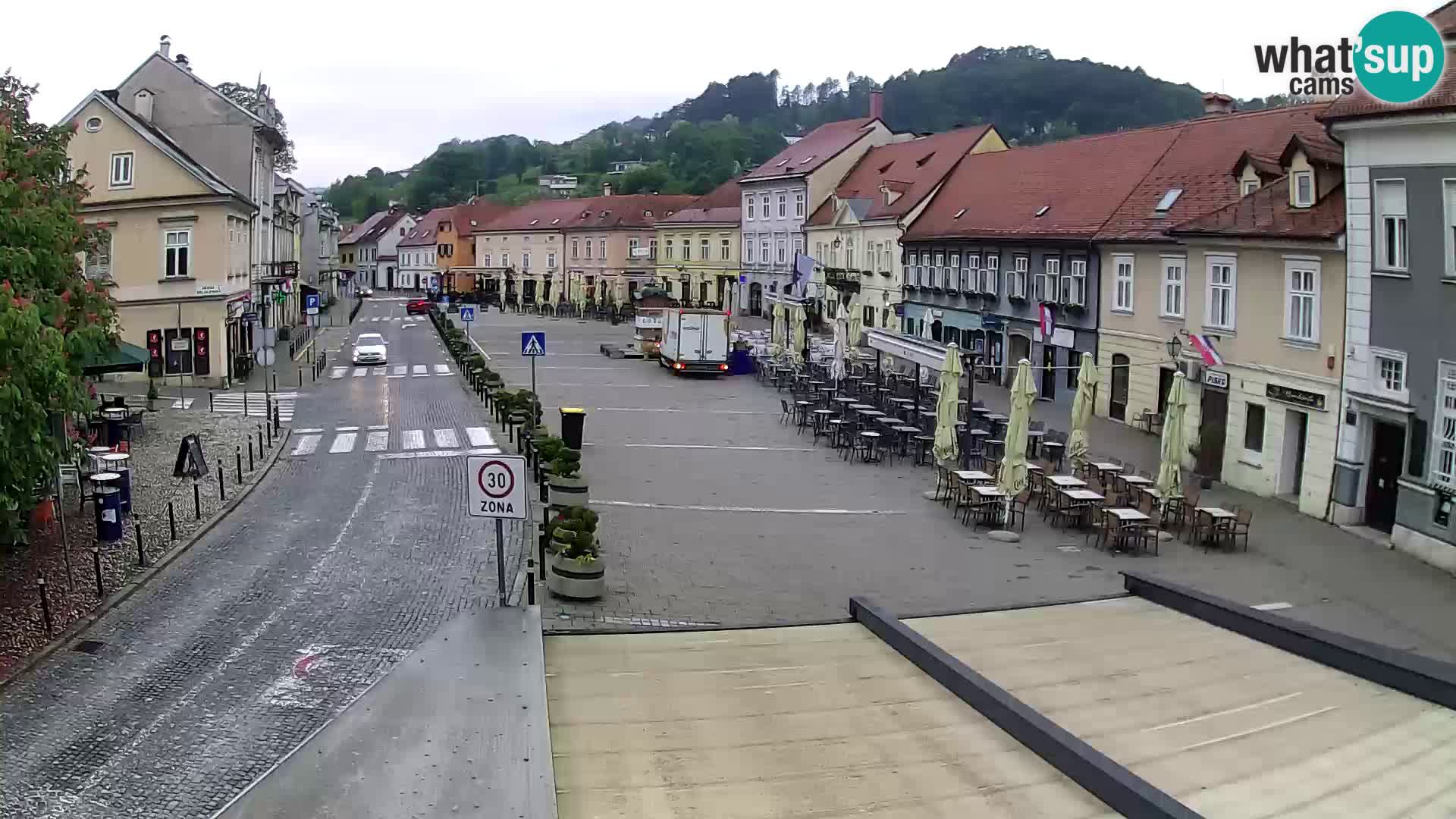 Samobor – Piazza centrale dedicata a re Tomislav